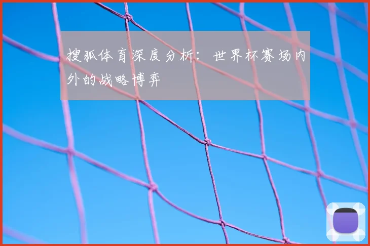 搜狐体育深度分析:世界杯赛场内外的战略博弈